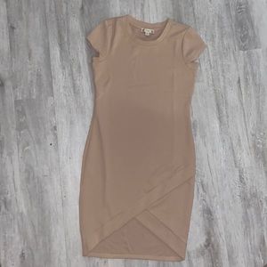 BRAND NEW* Nude color dress very form fitting